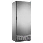 Armario de Refrigeración en Acero Inoxidable 455 Litros 1 Puerta Opaca 4 Estantes 750x785x1900h mm MM A 5 PO Corequip