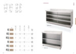 Mesa Auxiliar Acero Inoxidable 2 Estantes Serie AEGIS 2020x600x1040h mm ENFM35-200-2 Docriluc - Imagen 2
