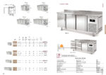 Mesa Refrigerada Acero Inoxidable con Fregadero 2 Puertas Opacas 245 Litros Serie RADIANT 1495x600x850h mm MBRF-150 Docriluc - Imagen 2