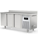 Mesa Refrigerada Acero Inoxidable 3 Puertas Opacas 380 Litros Serie RADIANT 2020x600x850h mm MBR-200 Docriluc