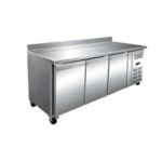 Mesa Refrigerada Acero Inoxidable 3 Puertas Opacas 386 Litros 1795x600x960h mm SNACK3200TN HS