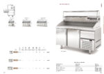Mesa Refrigerada para Pizza 4 Puertas Opacas 761 Litros Serie CRUSTUM 2615x800x850h mm MPI-80-265-R Docriluc - Imagen 2