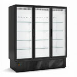 Mural Refrigerado 3 Puertas 8 Estantes Evaporador Ventilado Serie INGENIOUS EFI-R 1925x800x2000h mm EFIL 3R Docriluc