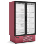 Mural Refrigerado 2 Puertas 4 Estantes Evaporador Ventilado Serie INGENIOUS EFI-R 1282x800x2000h mm EFIL 2R Docriluc - Imagen 5