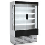 Mural Refrigerado para Frutas y Verduras 2 Puertas 3 Estantes Evaporador Ventilado Serie CEDAR 1310x897x2000h mm DG3 12 H1 Docriluc