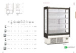 Mural Refrigerado para Carnes 3 Puertas 8 Estantes Evaporador Ventilado Serie CEDAR 1935x897x2000h mm HDG3 18 M1 Docriluc - Imagen 2