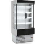 Mural Refrigerado para Frutas y Verduras 2 Puertas 3 Estantes Evaporador Ventilado Serie CEDAR 998x897x2000h mm DG3 09 H1 Docriluc