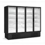 Mural Refrigerado 4 Puertas 8 Estantes Evaporador Ventilado Serie INGENIOUS EFI-R 2567x800x2000h mm EFIL 4R Docriluc - Imagen 6