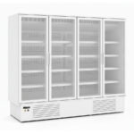 Mural Refrigerado 4 Puertas 8 Estantes Evaporador Ventilado Serie INGENIOUS EFI-R 2567x800x2000h mm EFIL 4R Docriluc - Imagen 4