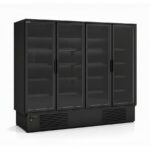 Mural Refrigerado 4 Puertas 8 Estantes Evaporador Ventilado Serie INGENIOUS EFI-R 2567x800x2000h mm EFIL 4R Docriluc - Imagen 7