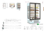 Mural Refrigerado para Pastelería 1 Puerta 4 Estantes Evaporador Ventilado Serie INGENIOUS EFILP 642x800x2000h mm EFILP-1R Docriluc - Imagen 2