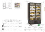 Mural Refrigerado para Quesos 1 Puerta 4 Estantes Evaporador Ventilado Serie INGENIOUS EFILQ 642x800x2000h mm EFILQ-1R Docriluc - Imagen 2
