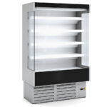 Mural Refrigerado para Frutas y Verduras sin Puertas 3 Estantes Evaporador Ventilado Serie CEDAR 1310x897x2000h mm DS3 12 H1 Docriluc