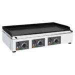 Plancha Eléctrica Sobremesa Placa Lisa Acero Inoxidable 800x460x250h mm CSB-PE806 CISABA