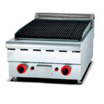 Barbacoa a Gas Sobremesa Piedra Volcánica 600x612x485h mm HGL-607 HS
