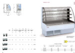 Semi Mural Refrigerado Cristal Recto 3 Estantes Evaporador Ventilado Serie INSIGNIA VVAM 600x730x1379h mm VVAM-6-6 R Docriluc - Imagen 2