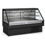 Semi Mural Refrigerado Cristal Recto 2 Estantes Evaporador Ventilado Serie AZALEA PPS 2560x870x1180h mm PPS11354 25 Docriluc