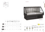 Semi Mural Refrigerado Cristal Recto 2 Estantes Evaporador Ventilado Serie AZALEA PPS 2560x870x1180h mm PPS11354 25 Docriluc - Imagen 2