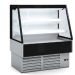 Semi Mural Refrigerado Cristal Recto 2 Estantes Evaporador Ventilado Serie MAPLE SVS1 - 1310x797x1508h mm SVS1 12 M2 Docriluc