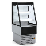 Semi Mural Refrigerado Cristal Recto 2 Estantes Evaporador Ventilado Serie MAPLE SVS1 - 685x797x1508h mm SVS1 06 M2 Docriluc