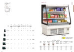 Semi Mural Refrigerado Cristal Recto 2 Estantes Evaporador Ventilado Serie MAPLE SVS1 - 685x797x1508h mm SVS1 06 M2 Docriluc - Imagen 2