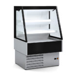 Semi Mural Refrigerado Cristal Recto 2 Estantes Evaporador Ventilado Serie MAPLE SVS1 - 998x797x1508h mm SVS1 09 M2 Docriluc