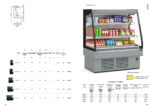 Semi Mural Refrigerado Cristal Recto 2 Estantes Evaporador Ventilado Serie MAPLE SVS3 - 685x897x1508h mm SVS3 06 M22 Docriluc - Imagen 2