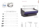 Vitrina Expositora Refrigerada para Carnicería y Charcutería con Reserva Cristal Recto Evaporador Ventilado Serie NERIA VED-10-RR-TF 1025x1080x1235h mm VED-10-10-RR-TF Docriluc - Imagen 2