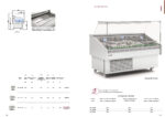 Vitrina Expositora Refrigerada para Pescadería sin Reserva Cristal Recto Evaporador Estático Serie HYDRO EEC-RR 1505x914x1235h mm EEC-150-RR Docriluc - Imagen 2