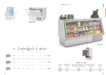 Vitrina Mostrador Cerrada Refrigerada Cristal Recto 2 Estantes 2 Puertas Evaporador Estático Serie LUNNARIS VCC-9 - 1315x847x1085h mm VCC-9-13 Docriluc - Imagen 2
