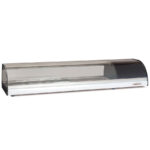 Vitrina de Tapas Refrigerada Cuba Plana Cristal Recto Serie VORTEX 1750x385x200h mm BS-1700 Docriluc