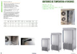 Abatidor de Temperatura de Congelación 15 Bandejas GN 1/1 - 770x800x2025h mm AT-10 PLUS INFRIMA - Imagen 2