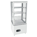 Armario Expositor Refrigerado para Pastelería 78 Litros 1 Puerta de Cristal 3 Estantes 452x406x968h mm FL78LB GASFRIT
