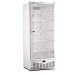 Armario Expositor Refrigerado Acero Inoxidable 1 Puerta de Cristal 4 Estantes 455 Litros 750x785x1900h mm CSB MM5 PV B INOX CISABA