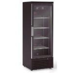 Armario Expositor Refrigerado Acero Inoxidable 1 Puerta de Cristal 4 Estantes 343 Litros 695x735x2000h mm CSB-ARM070 PV INOX CISABA