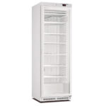 Armario Expositor de Congelación Blanco 1 Puerta de Cristal 6 Estantes 268 Litros 620x675x1860h mm CSB-ACE 430 PV B CISABA