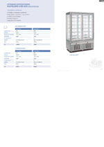 Armario Expositor Refrigerado Acero Inoxidable para Pastelería 840 Litros 2 Puertas de Cristal 12 Estantes 1320x655x1900h mm CSB-840PV4 CISABA - Imagen 2