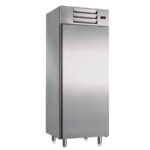 Armario Refrigerado Acero Inoxidable 1 Puerta Opaca 4 Estantes 600 Litros 750x750x1995h mm CSB ATG600 INOX CISABA