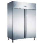 Armario Refrigerado Acero Inoxidable 2 Puertas Opacas 1300 Litros 6 Estantes GN 2/1 - 1480x830x2010h mm GF050 GASFRIT