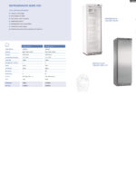 Armario Refrigerado Blanco 1 Puerta Opaca 4 Estantes 308 Litros 590x645x1860 h mm CSB ARV 430 PO B CISABA - Imagen 2