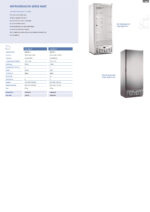 Armario Refrigerado Blanco 1 Puerta Opaca 4 Estantes 455 Litros 750x785x1900h mm CSB MM5 PO B CISABA - Imagen 2