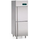 Armario Refrigerado y de Congelación Acero Inoxidable 2 Puertas Opacas 374 Litros 700x890x2060h mm CSB-AMG070 CISABA