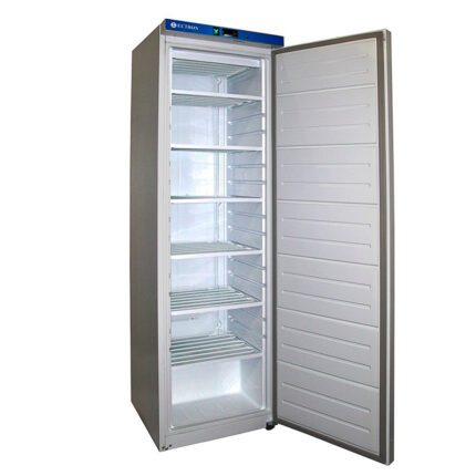 Armario de Congelación Acero Inoxidable 1 Puerta Opaca 6 Estantes 360 Litros Gama DF 600x615x1870h mm DF-400 EUTRON