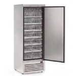 Armario de Congelación Acero Inoxidable 1 Puerta Opaca 6 Estantes 373 Litros 695x735x2000h mm CSB-ACM070 PO INOX CISABA