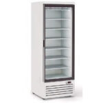 Armario Expositor de Congelación Blanco 1 Puerta de Cristal 4 Estantes 373 Litros 695x735x2000h mm CSB-ACM070 PV B CISABA