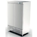 Armario de Refrigeración Acero Inoxidable 2 Puertas Opacas 3 Estantes 1200 Litros 1380x830x2100h mm CPS-202 EUTRON