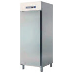 Armario de Refrigeración Acero Inoxidable 1 Puerta Opaca 3 Estantes 700 Litros Gama GASTRONORM 693x846x2007h mm ARG-701 EUTRON