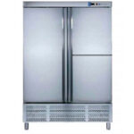 Armario de Refrigeración Acero Inoxidable 3 Puertas Opacas 6 Estantes 1200 Litros Gama SNACK 1388x728x2067h mm ARS-1203 HC EUTRON