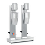 Batidora de Helado y Bebida 1 + 1 Litros 230x230x530mh mm MS-2GSF GASFRIT