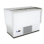 Botellero en Acero Plastificado Blanco 2 Puertas Correderas 200 Litros 1005x550x830h mm BGZ 100 EG EUTRON